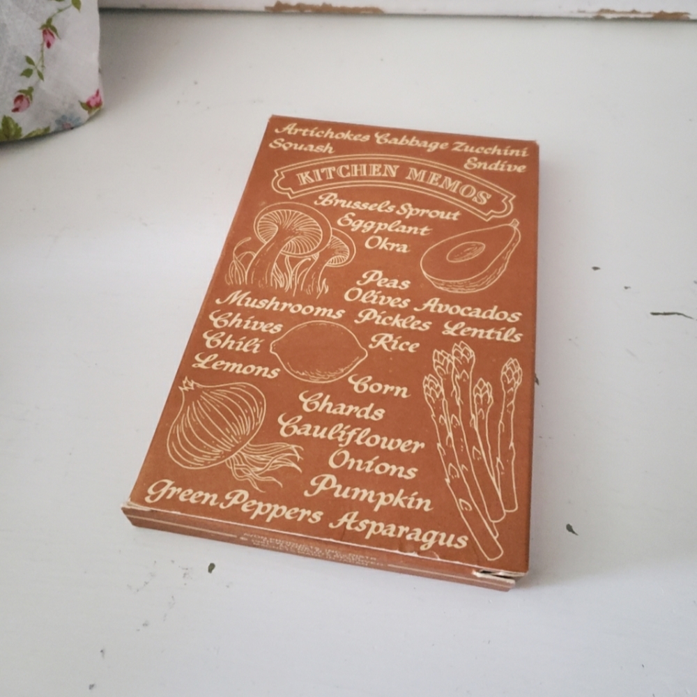 Vtg Kitchen Memos Notes 🍄 - Picture 3 of 6